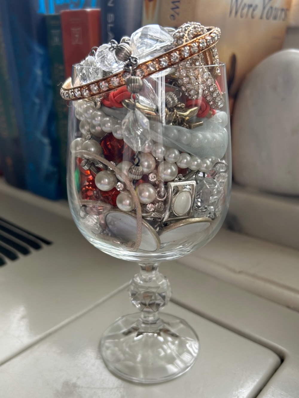 UPDATED Mystery Jewelry Jar - Feminine / Vintage /Modern / Bold / Avant Garde - Picture 3 of 5